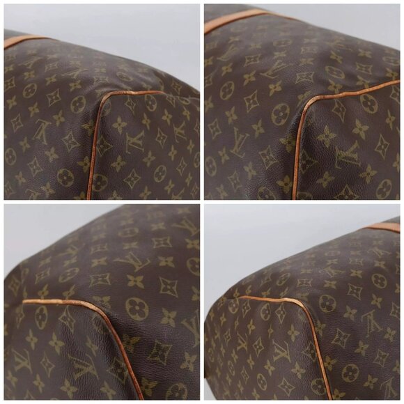 LOUIS VUITTON Monogram Keepall 60 Boston Bag M41422 LV Authentic - Picture 16 of 16
